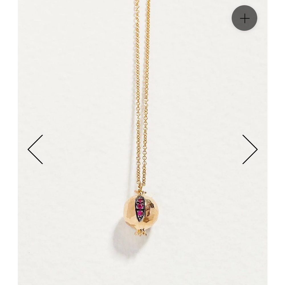 Pamela Love mini ruby Hera pendant